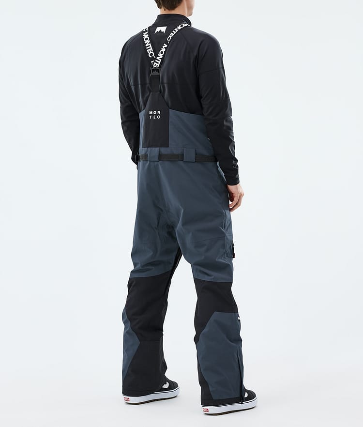 Montec Arch Snowboardbukse Herre Metal Blue/Black, Bilde 3 av 6