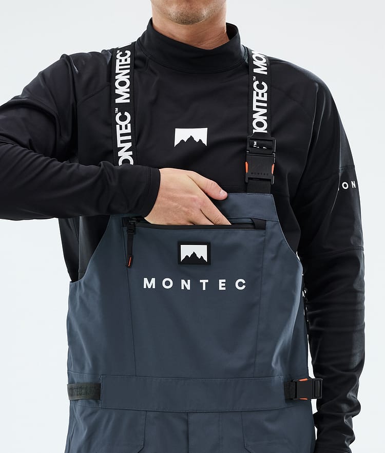 Montec Arch Snowboardbukse Herre Metal Blue/Black, Bilde 5 av 6