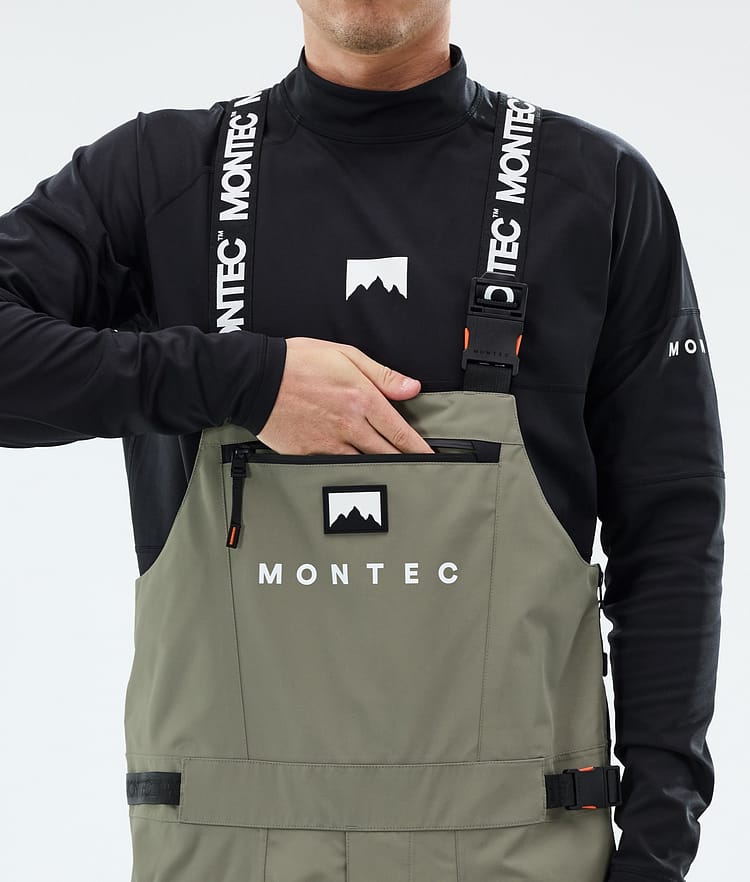 Montec Arch Skibukse Herre Greenish/Black, Bilde 5 av 6