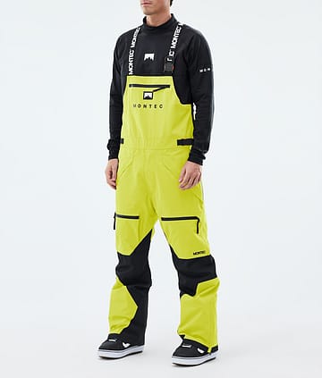 Montec Arch Snowboardbukse Bright Yellow/Black