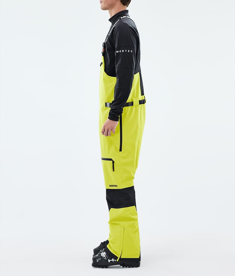 Montec Arch Skibukse Herre Bright Yellow/Black, Bilde 2 av 6