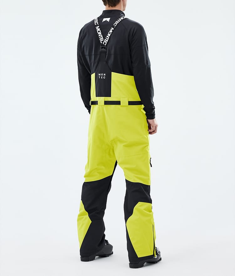 Montec Arch Skibukse Herre Bright Yellow/Black, Bilde 3 av 6