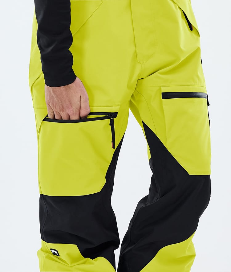 Montec Arch Skibukse Herre Bright Yellow/Black, Bilde 6 av 6