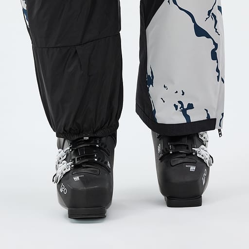 Elastiske snøgamasjer.