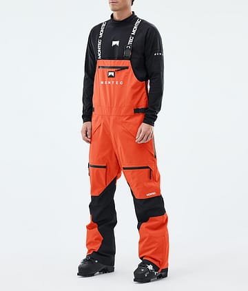 Montec Arch Skibukse Orange/Black