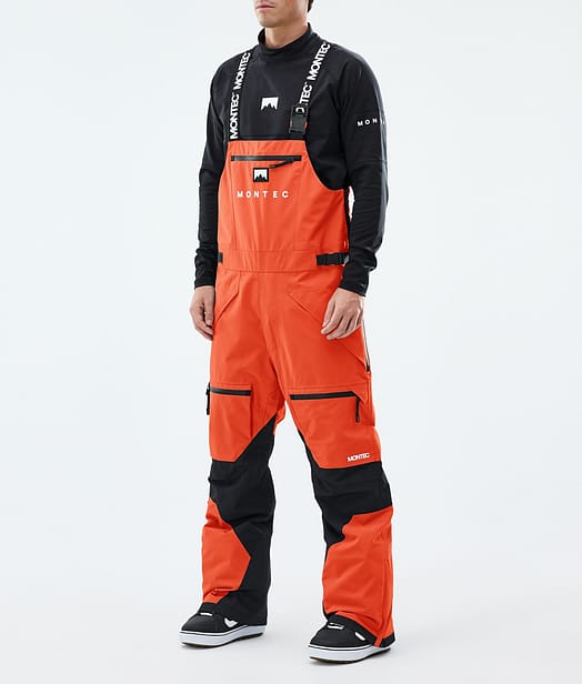 Montec Arch Snowboardbukse Herre Orange/Black
