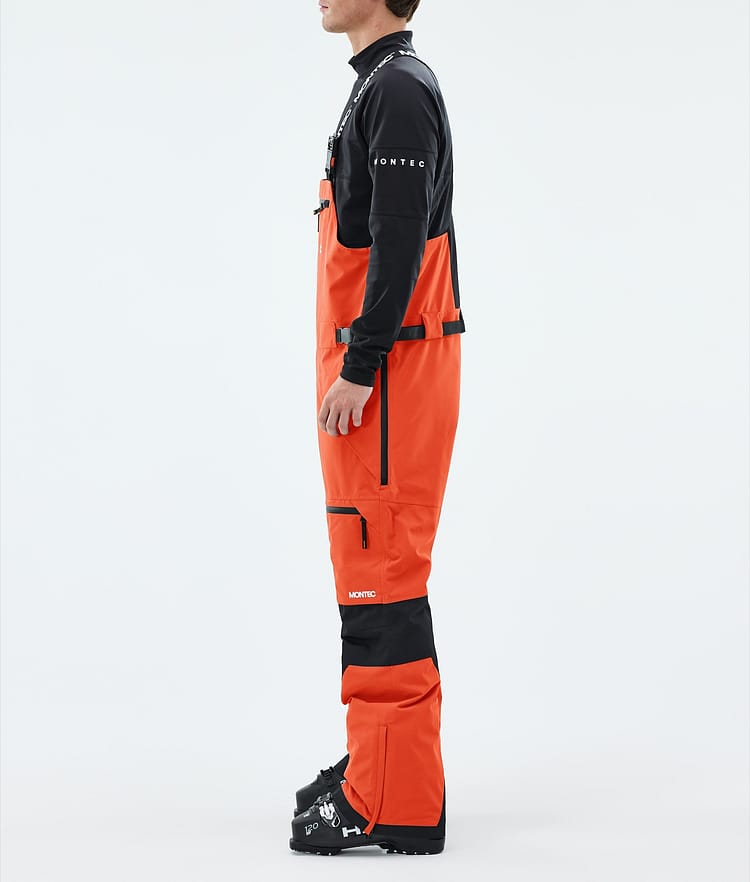 Montec Arch Skibukse Herre Orange/Black, Bilde 2 av 6