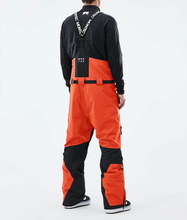 Montec Arch Snowboardbukse Herre Orange/Black, Bilde 3 av 6
