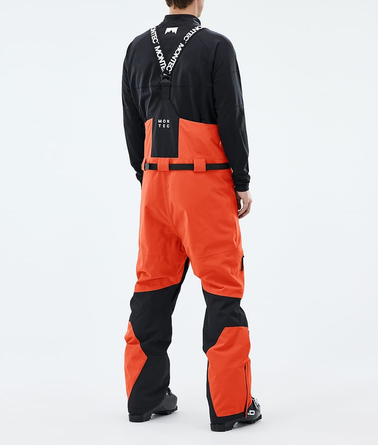 Montec Arch Skibukse Herre Orange/Black, Bilde 3 av 6
