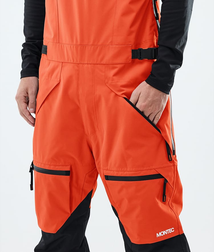 Montec Arch Skibukse Herre Orange/Black, Bilde 4 av 6