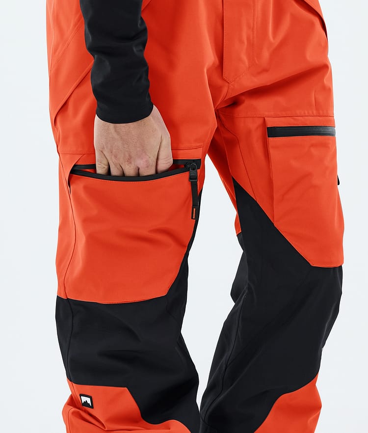 Montec Arch Skibukse Herre Orange/Black, Bilde 6 av 6