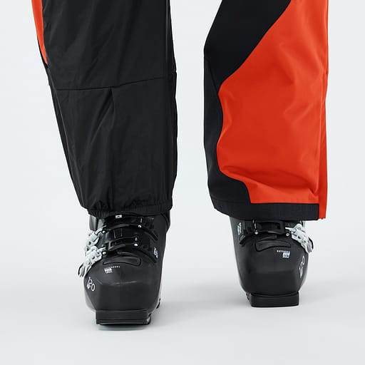 Elastiske snøgamasjer.