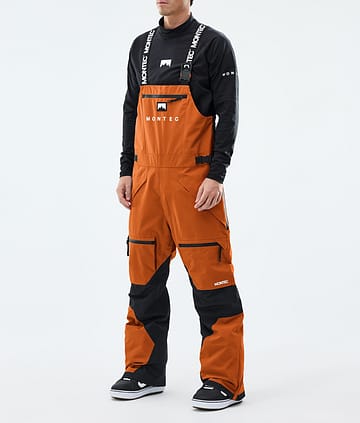 Montec Arch Snowboardbukse Burned Orange/Black