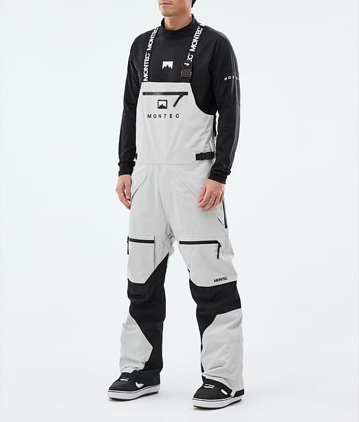 Montec Arch Snowboardbukse Herre Light Grey/Black