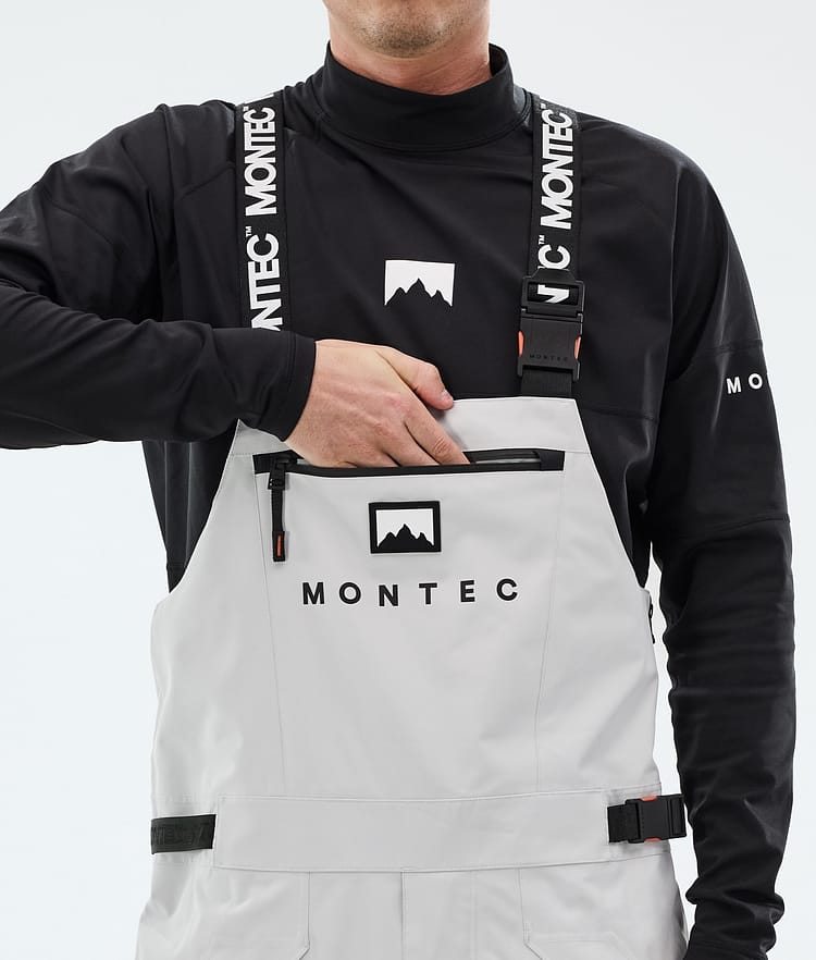 Montec Arch Skibukse Herre Light Grey/Black, Image 5 of 6