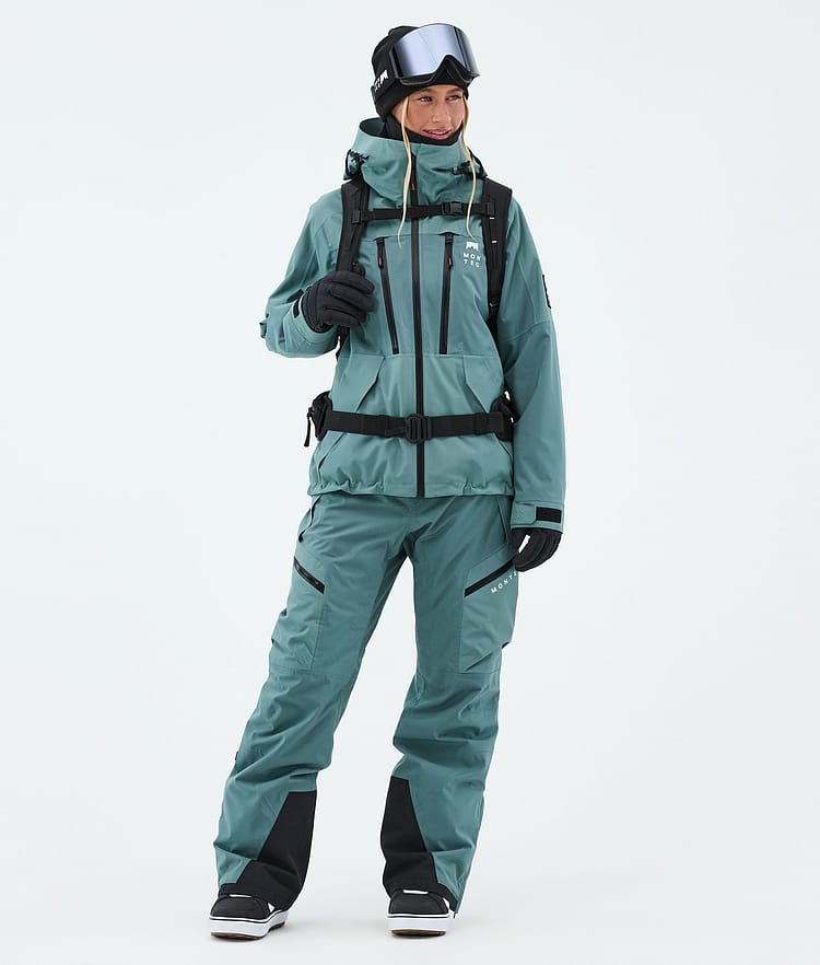 Montec Apoc W Snowboardbukse Dame Atlantic, Bilde 2 av 6