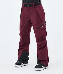 Montec Apoc W Snowboardbukse Dame Burgundy