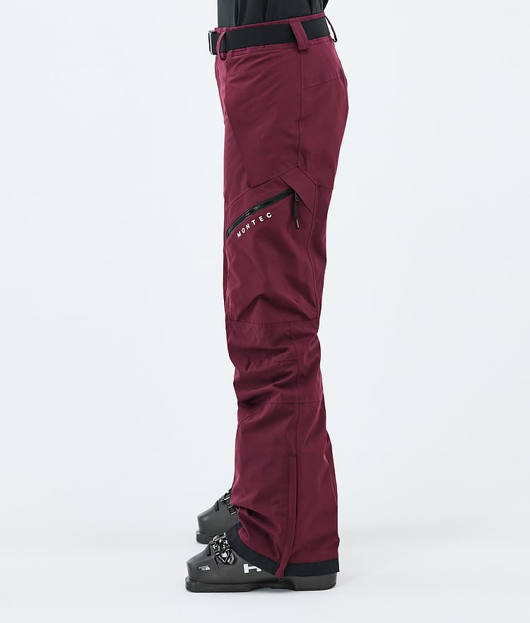 Montec Apoc W Skibukse Dame Burgundy, Bilde 3 av 6