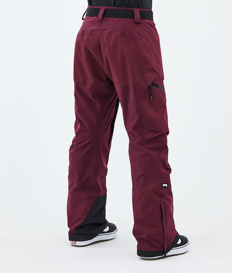 Montec Apoc W Snowboardbukse Dame Burgundy, Bilde 4 av 6