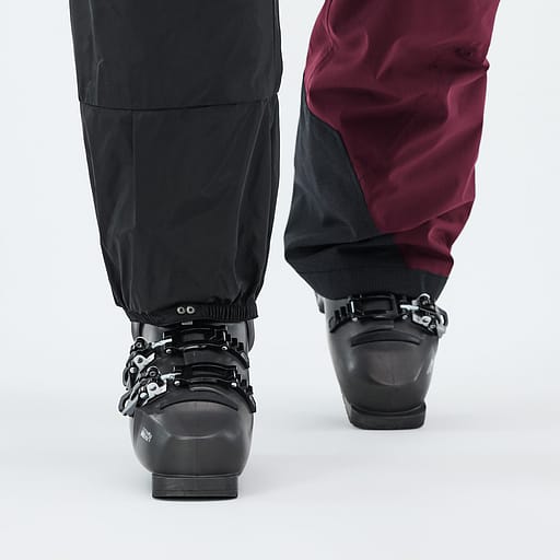 Elastiske snøgamasjer.