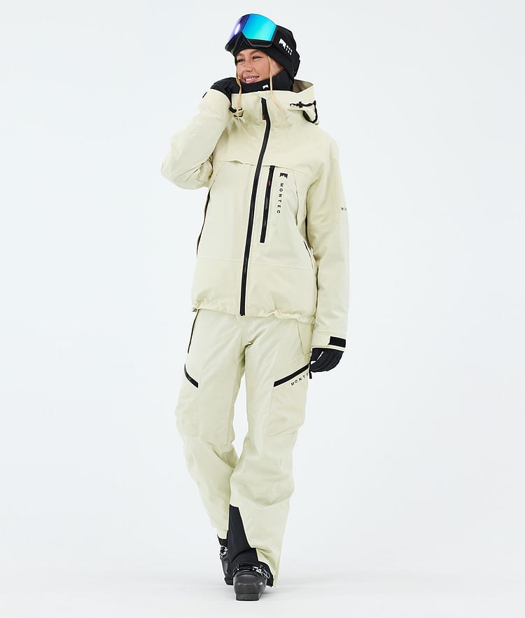 Montec Apoc W Skibukse Dame Dirty White, Image 2 of 6