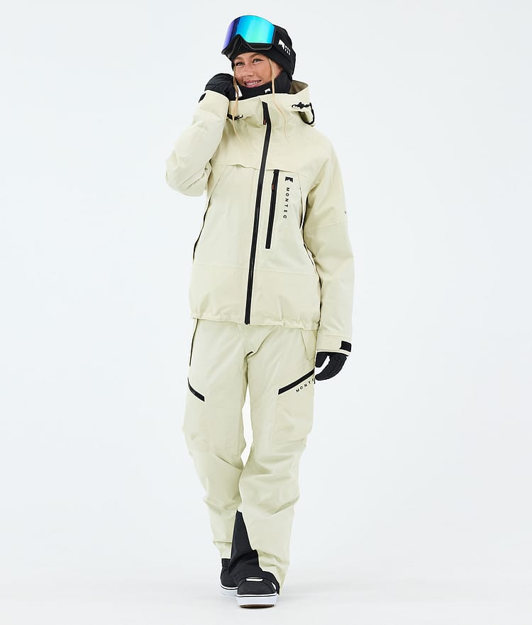 Montec Apoc W Snowboardbukse Dame Dirty White, Image 2 of 6