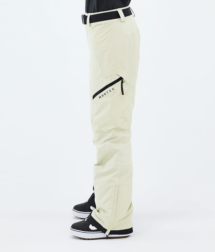 Montec Apoc W Snowboardbukse Dame Dirty White, Image 3 of 6