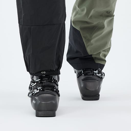 Elastiske snøgamasjer.