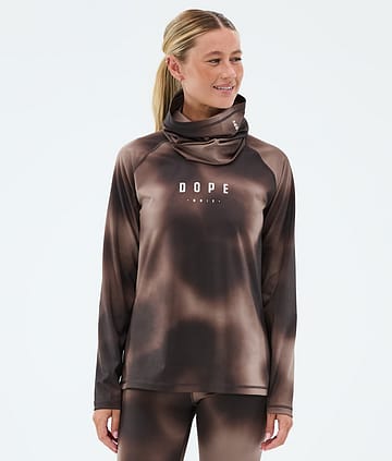 Dope Snuggle W Superundertøy overdel MMIX Brown Tiedye