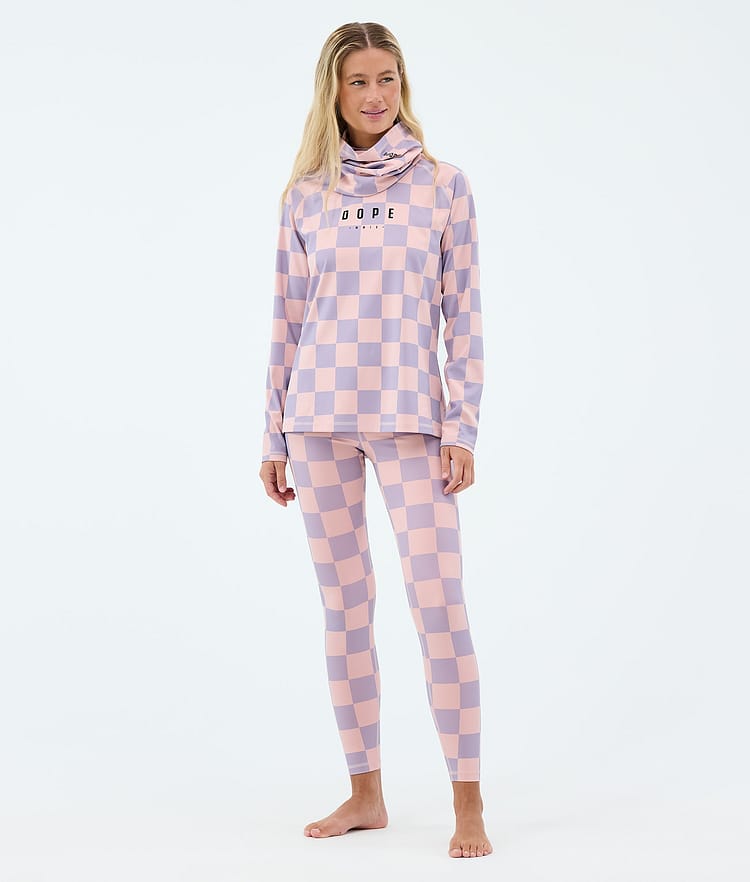 Dope Snuggle W Superundertøy bukse Dame MMIX Squares, Image 3 of 7