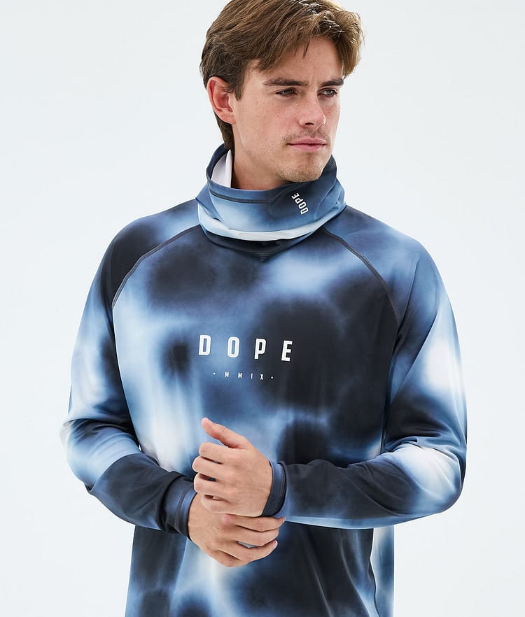 Dope Snuggle Superundertøy overdel Herre MMIX Dark Blue Tiedye, Image 2 of 7