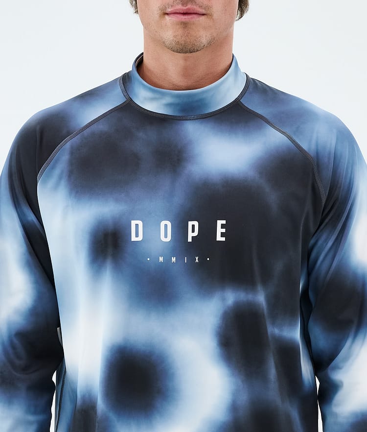 Dope Snuggle Superundertøy overdel Herre MMIX Dark Blue Tiedye, Image 6 of 7