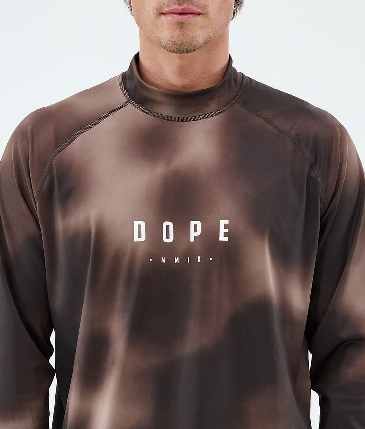 Dope Snuggle Superundertøy overdel Herre MMIX Brown Tiedye, Image 6 of 7