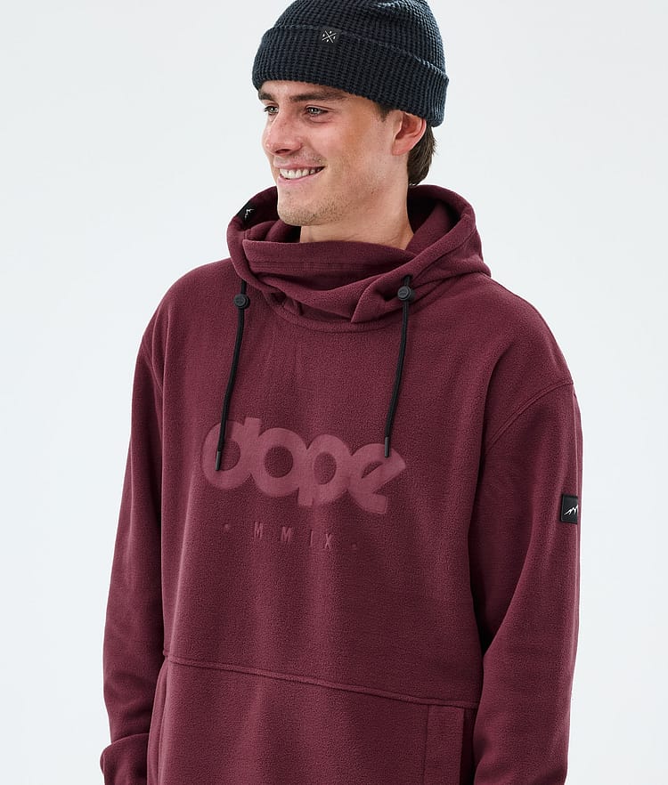 Dope Cozy II Fleecegenser Herre Burgundy, Image 2 of 7