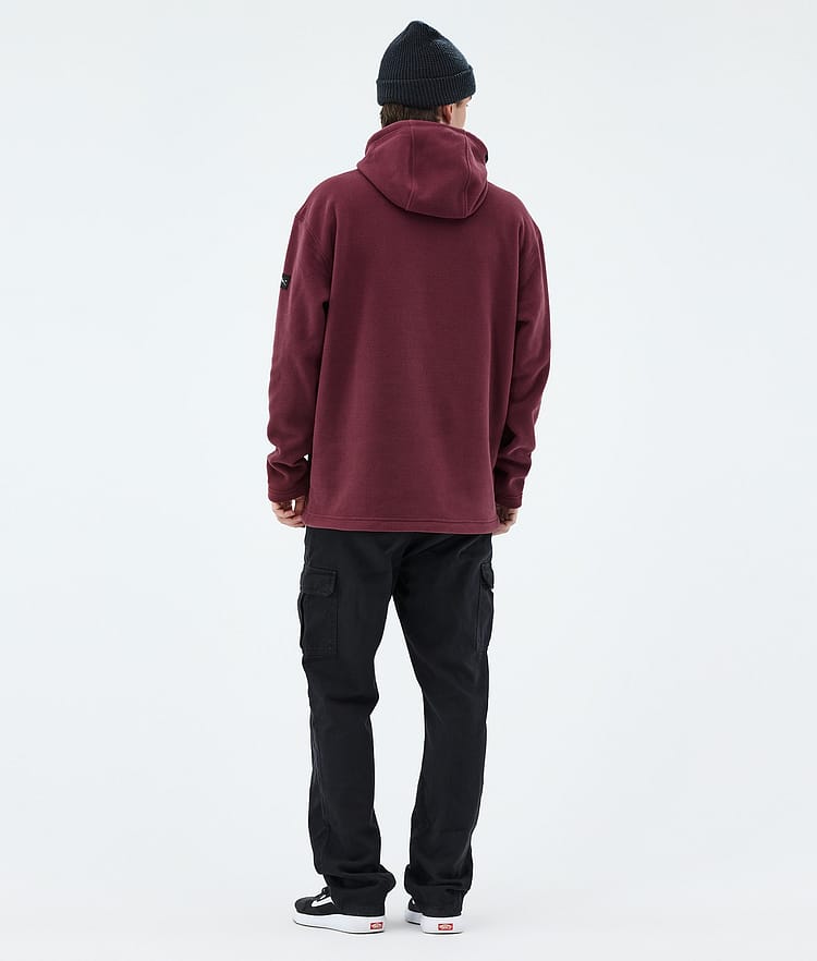 Dope Cozy II Fleecegenser Herre Burgundy, Image 4 of 7