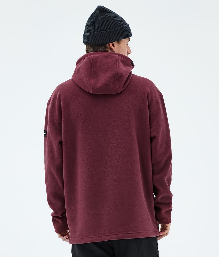 Dope Cozy II Fleecegenser Herre Burgundy, Image 6 of 7