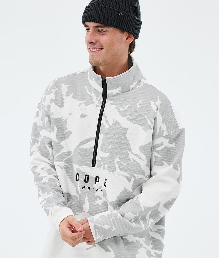 Dope Comfee Mellomlagsgenser Herre Grey Camo, Image 2 of 5