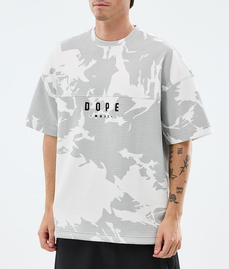 Dope Forge Mellomlag T-skjorte Herre Grey Camo, Image 2 of 6