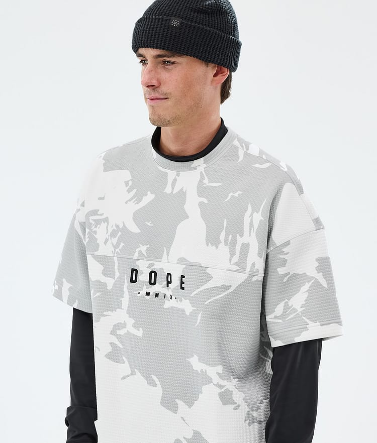 Dope Forge Mellomlag T-skjorte Herre Grey Camo, Image 3 of 6
