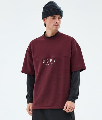 Dope Forge Mellomlag T-skjorte Burgundy