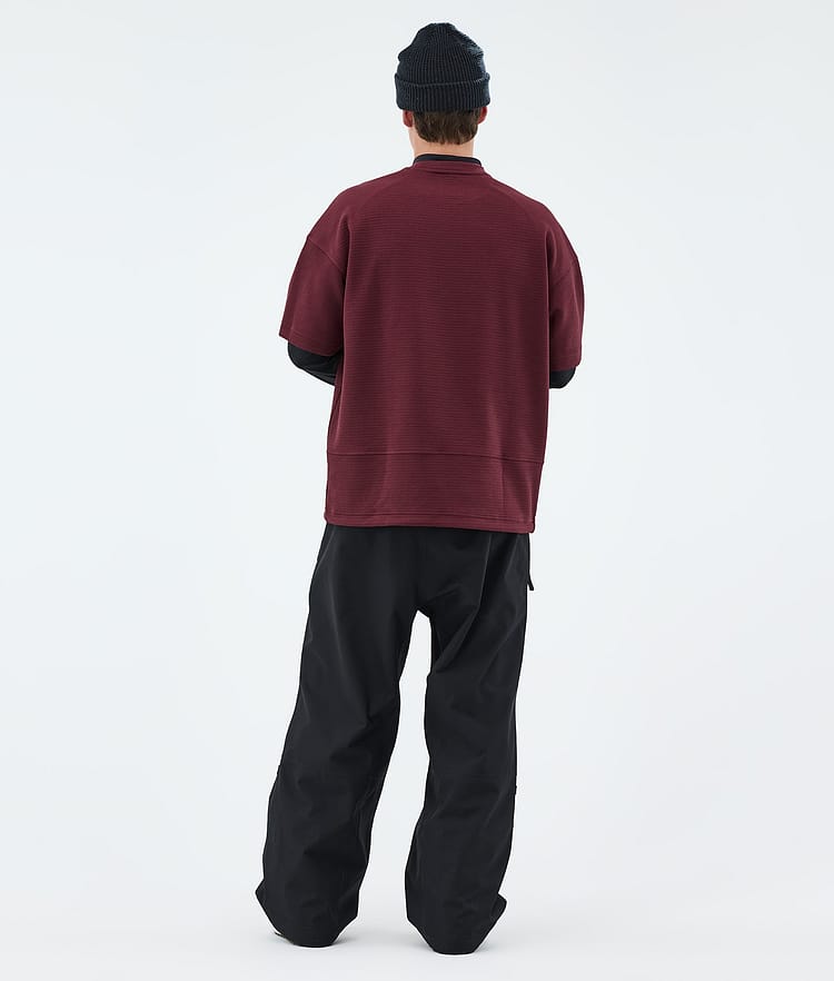 Dope Forge Mellomlag T-skjorte Herre Burgundy, Image 5 of 6