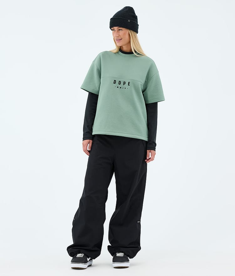 Dope Forge W Mellomlag T-skjorte Dame Faded Green, Image 4 of 6