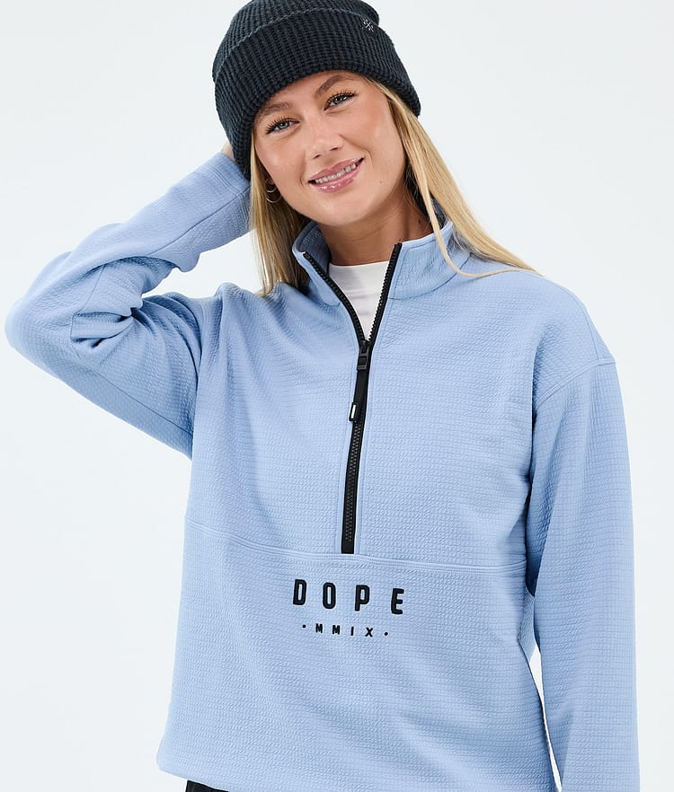 Dope Comfee W Mellomlagsgenser Dame Light Blue, Image 2 of 5