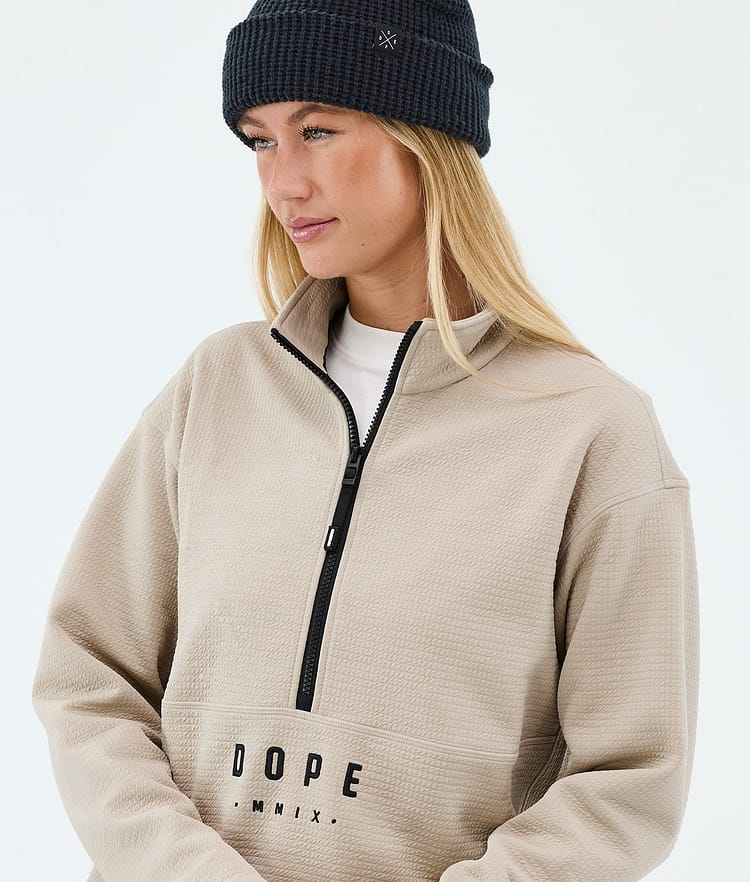 Dope Comfee W Mellomlagsgenser Dame Sand, Image 2 of 5