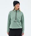 Dope Comfee W Mellomlagsgenser Dame Faded Green