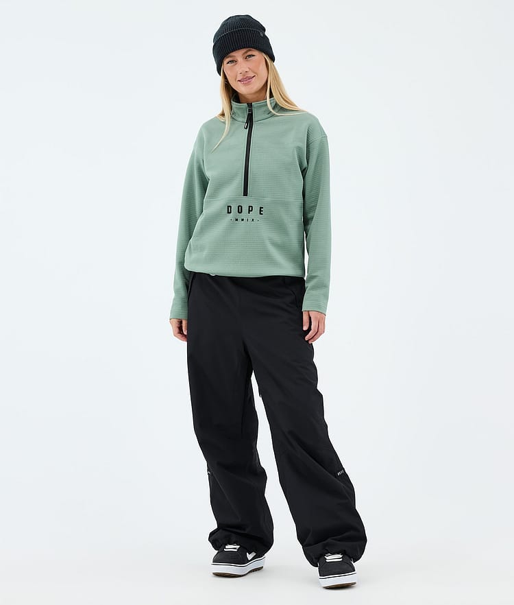 Dope Comfee W Mellomlagsgenser Dame Faded Green, Image 3 of 5