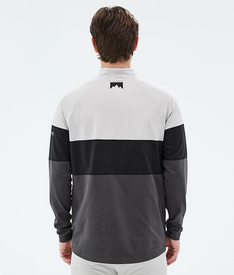 Montec Alpha Superundertøy overdel Herre Light Grey/Black/Phantom, Image 5 of 5