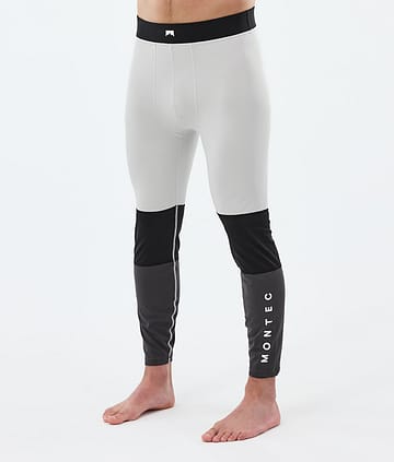 Montec Alpha Superundertøy bukse Light Grey/Black/Phantom