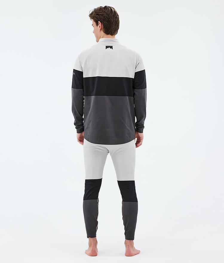 Montec Alpha Superundertøy bukse Herre Light Grey/Black/Phantom, Image 4 of 7