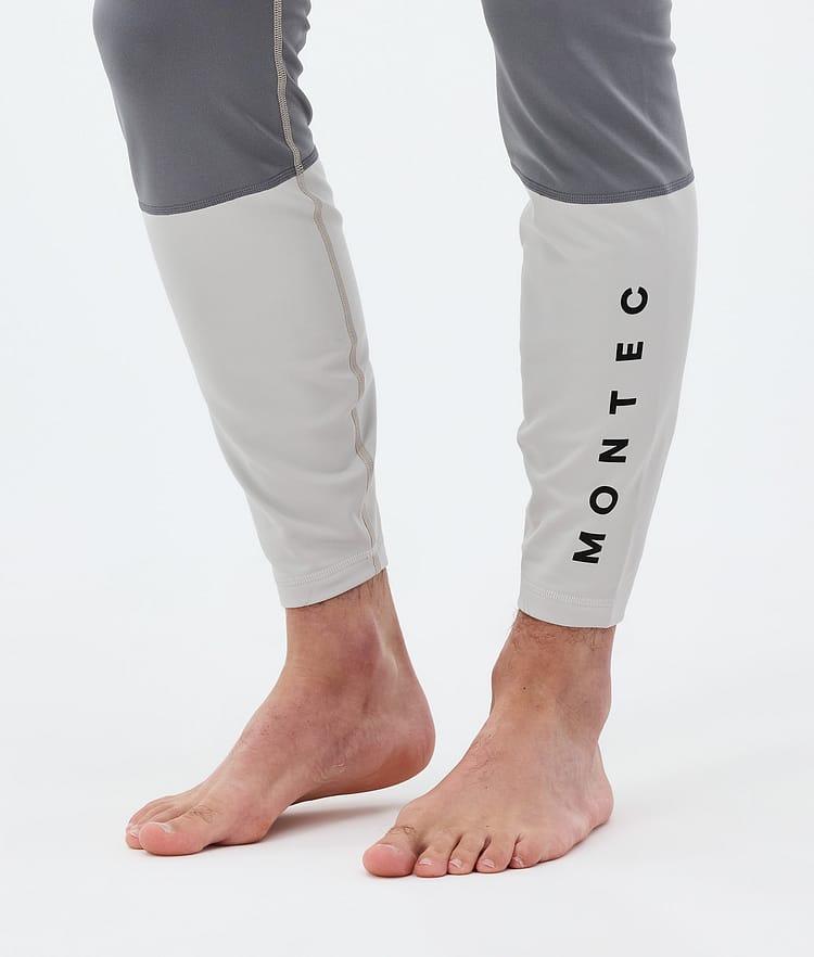 Montec Alpha Superundertøy bukse Herre Sand/Light Pearl/Light Grey, Image 7 of 7